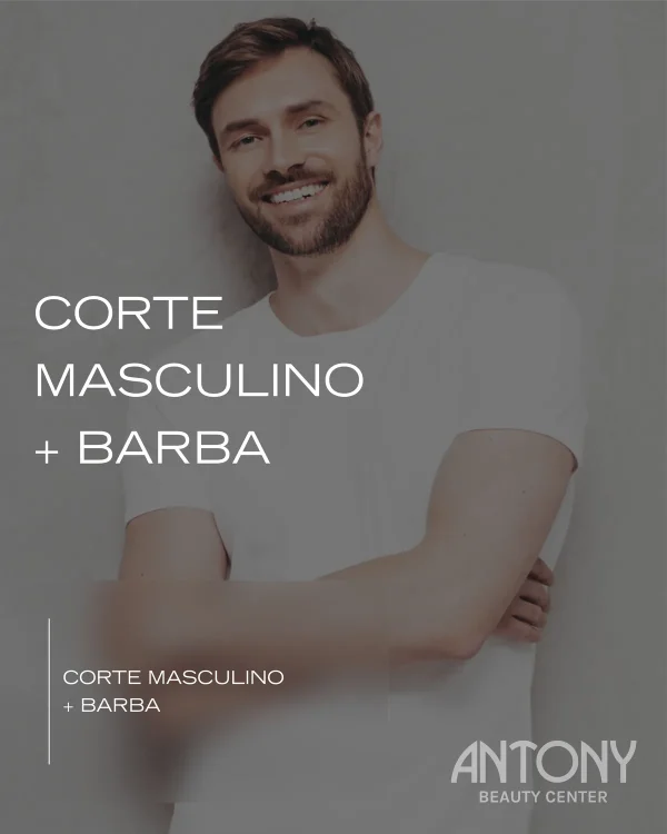 Corte masculino + Barba