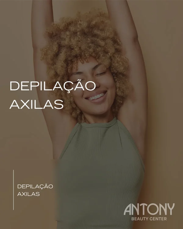 Depilação: axilas